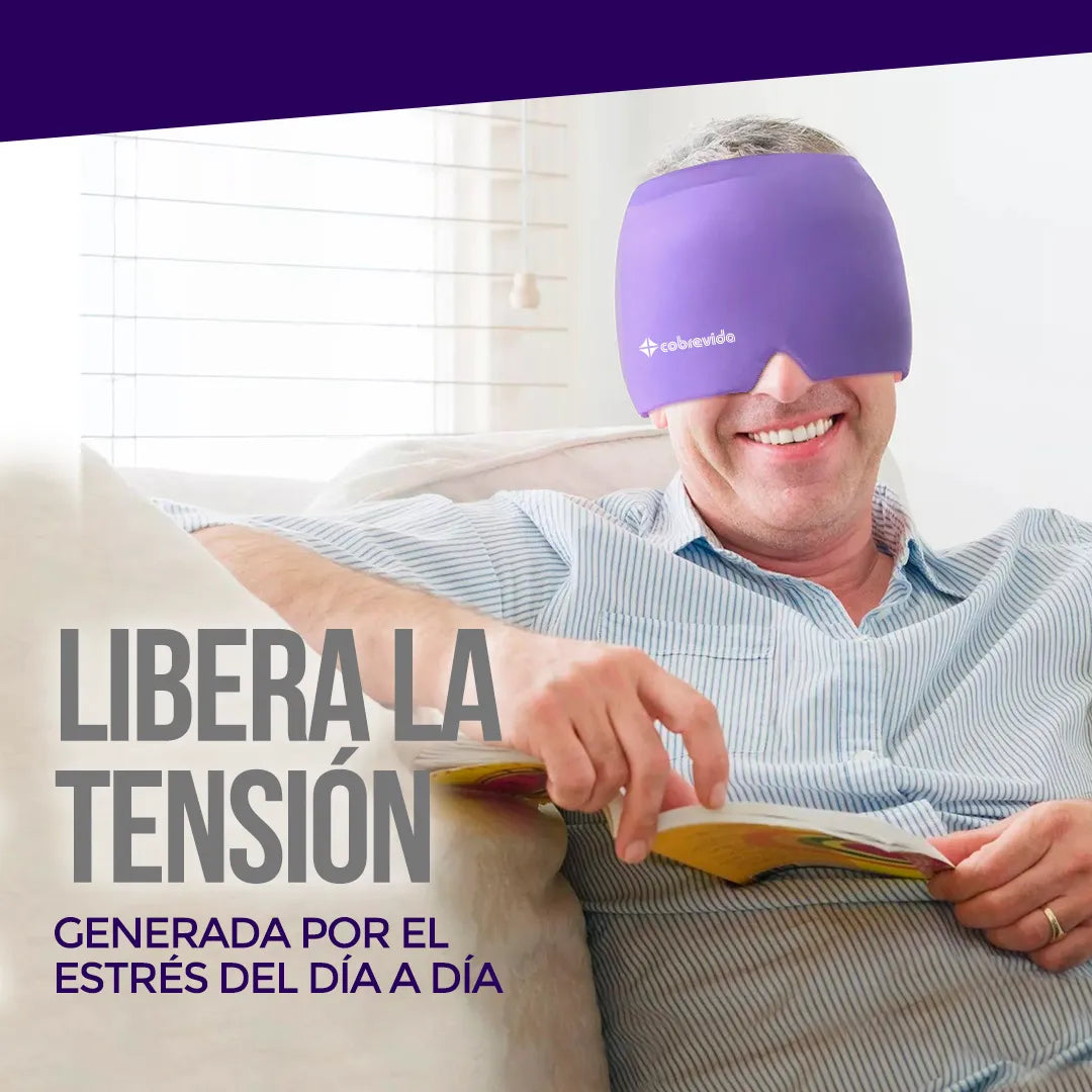 GORRO DE GEL PARA MIGRAÑA - TERAPIA FRIO/CALIENTE